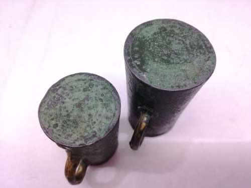 Salesman sample? jugs metal