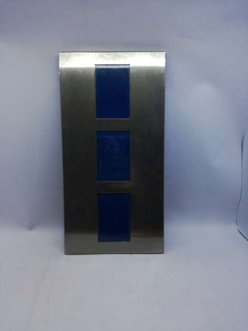 Stainless steel photo frame