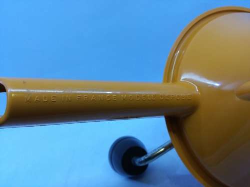 Vintage Mouli BABY, Orange Plastic, Food Mill, One Blade, Made in France by Moulinex, Vintage 1970