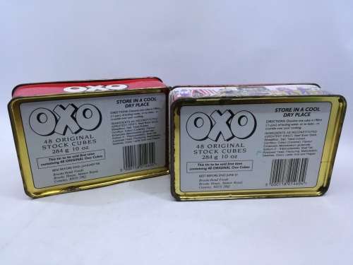 2 x Oxo tins