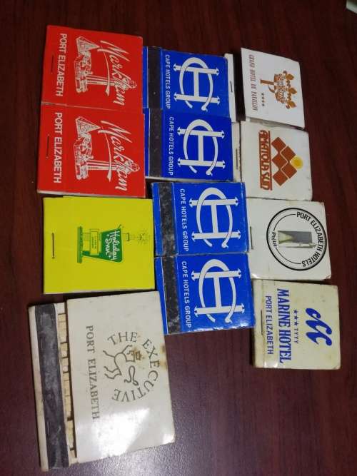 Assorted  Hotels match booklets