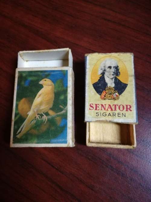 Assorted match boxes