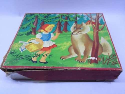 Very Old 1930`s Picture Puzzle-Blocks!! one puzzle - different pictures