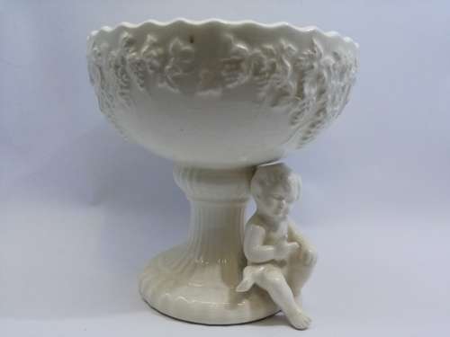 Vintage Balboa cherub vase