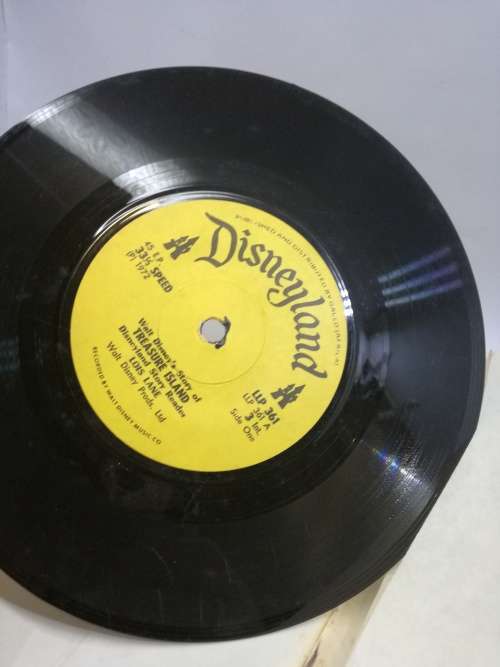 Disney Treasure Island book with record!