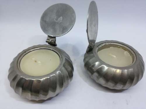 Lovely travel tea lite holders