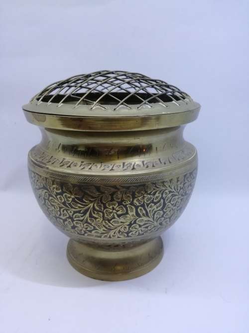 Brass rose bowl - Pretty!