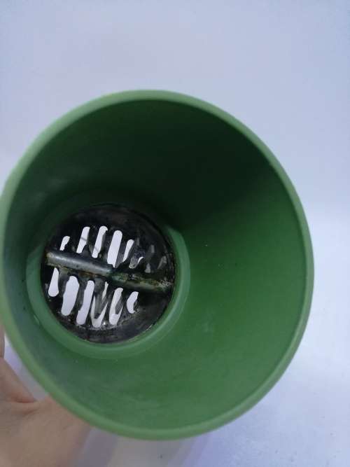 Vintage Chicago Federal Nut/Spice Grinder green and white