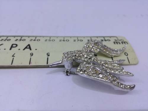 Stunning bird brooch