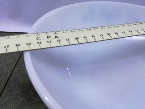 VINTAGE  MILK GLASS RIGOPAL ARGENTINA SALAD BOWL