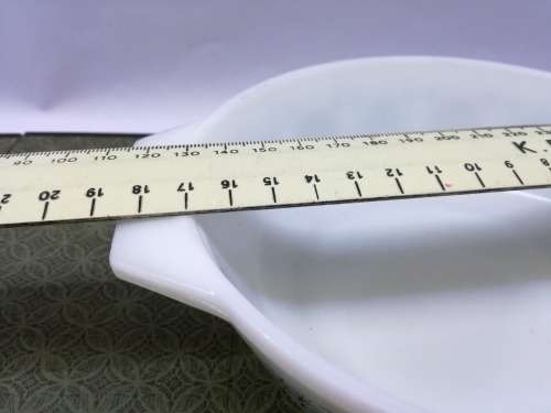 JAJ VINTAGE  MILK GLASS  BOWL