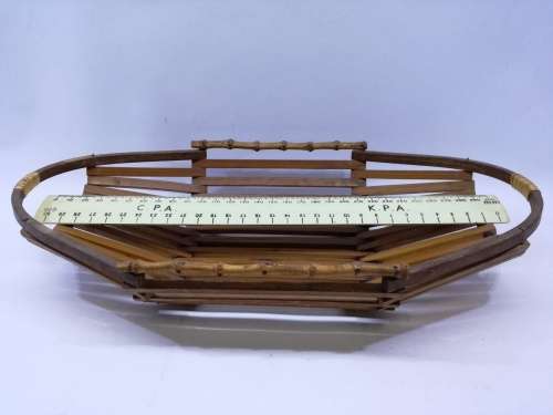 Wooden fruit basket