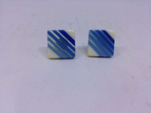 Blue earrings