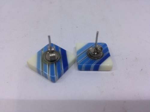 Blue earrings