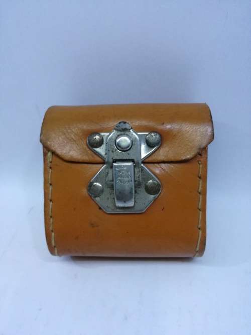 Leather pouch made in England