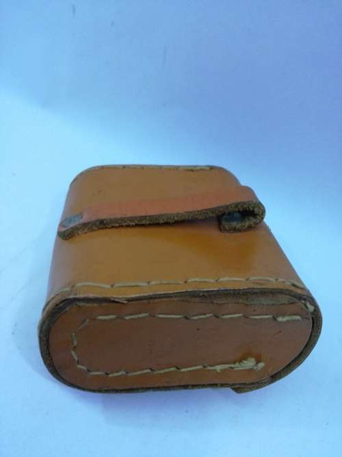 Leather pouch made in England