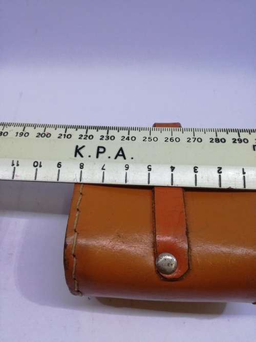 Leather pouch made in England