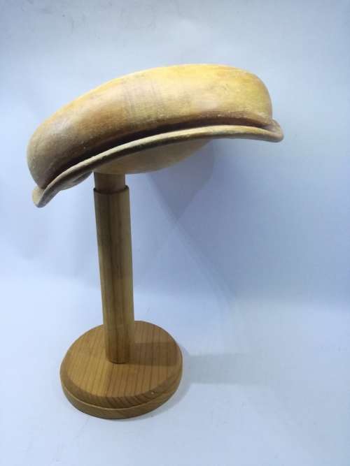 Vintage wooden hat makers stand