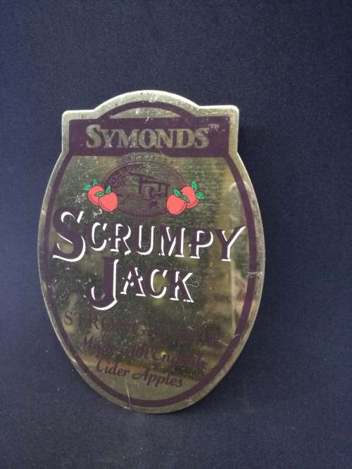 Vintage brass  Pump Clip (Draft Beer) Metal Badge Sign