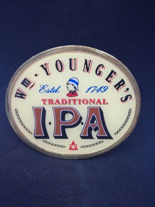 Vintage Younger's IPA  VINTAGE  BEER PUMP SIGN