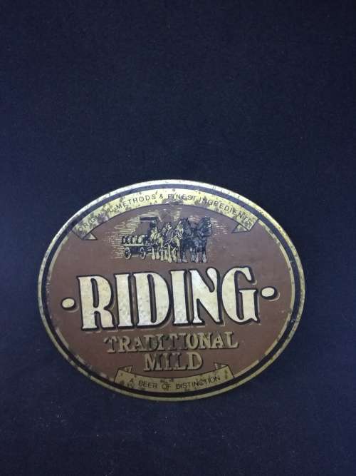 Vintage Riding traditional mild beer Tap Sign Knob Handle Topper