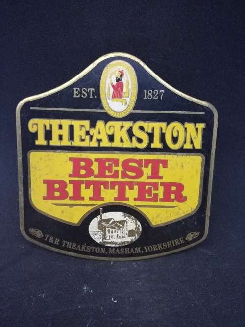 Theakston Best Bitter Vintage Metal Pump Clip