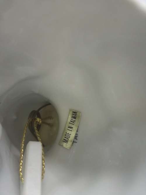 Lovely figurine bell made in Taiwan