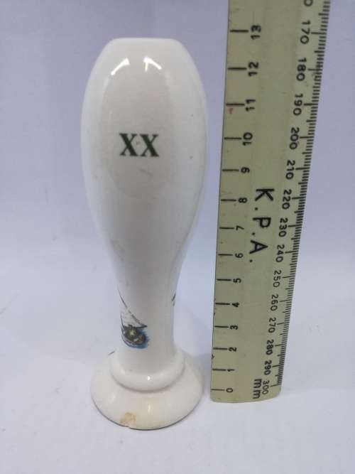 Greene Kings dark Draft Beer pull/handle - Ceramic