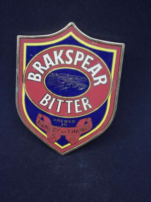 Brakspear bitter draft beer sign