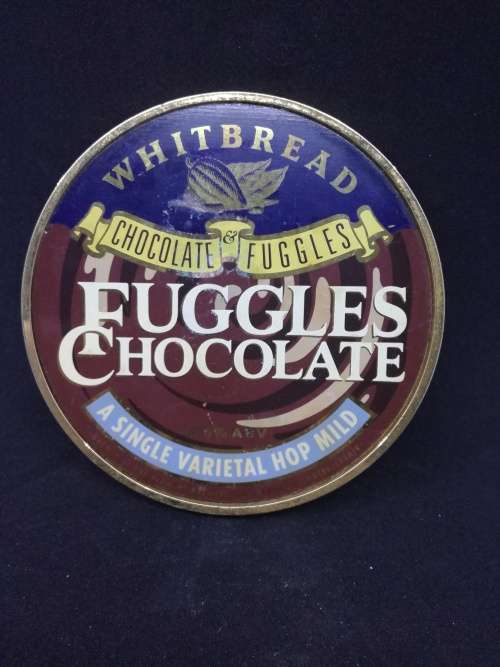Whitbread Fuggles chocolate  draft beer sign