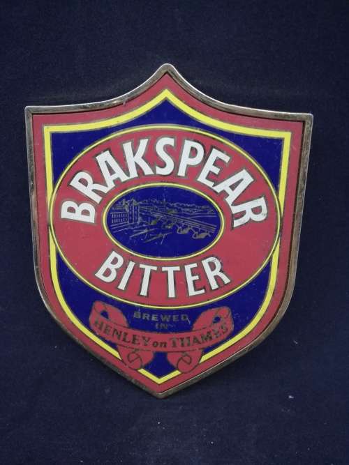 Brakspear bitter draft beer sign