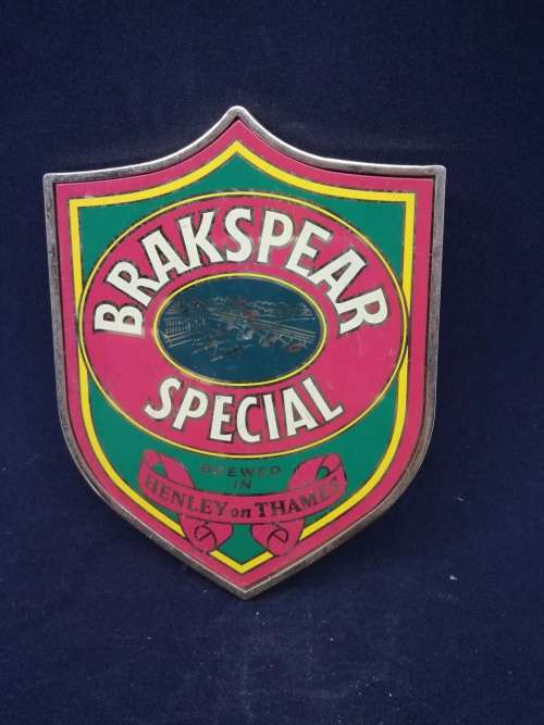 Brakspear bitter draft beer sign