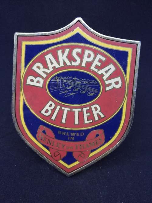 Brakspear bitter draft beer sign