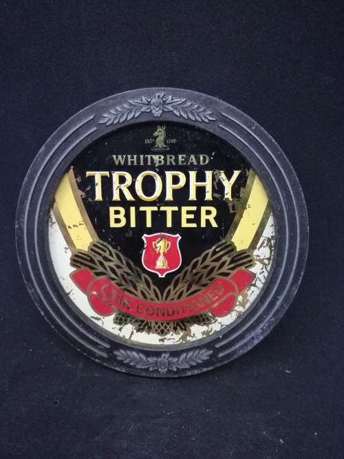 Whitbread Trophy bitter  tap sign