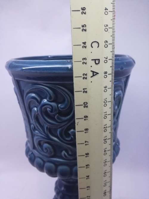 Beautiful blue vase!