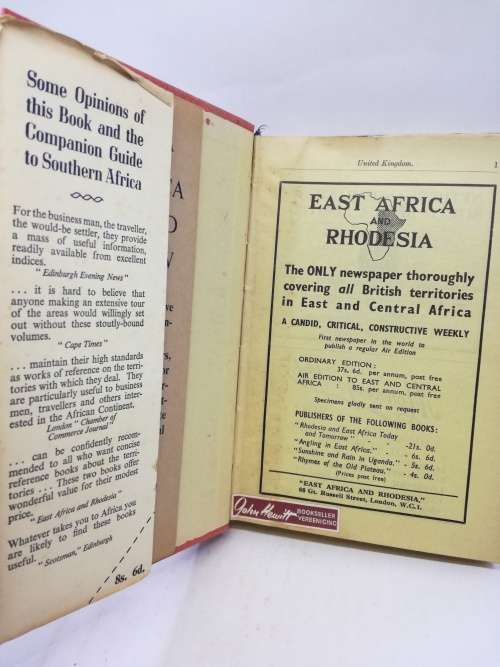 Year book and guide to East Africa 1958