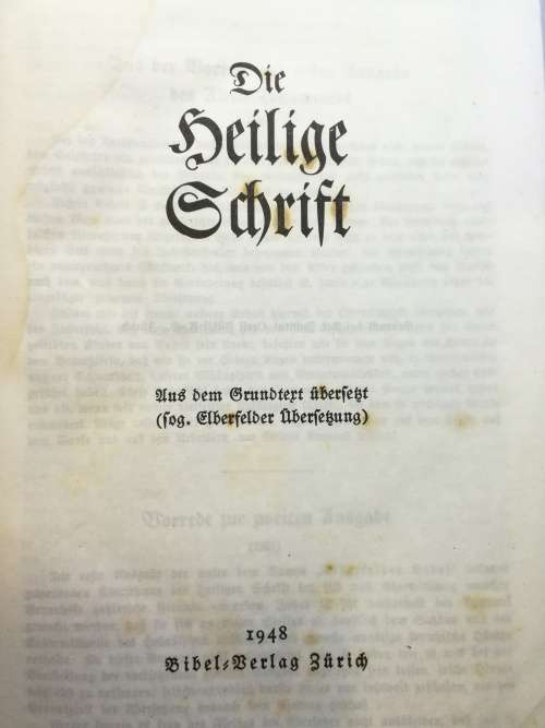 Die Heilige Schrift 1948