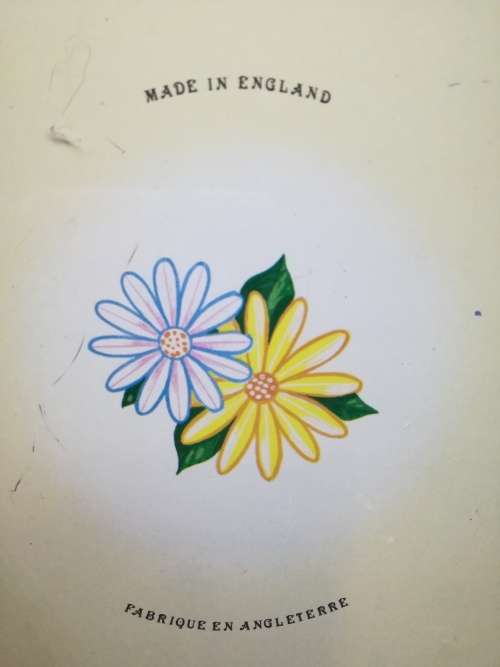 Vintage tin flower press - Made in England