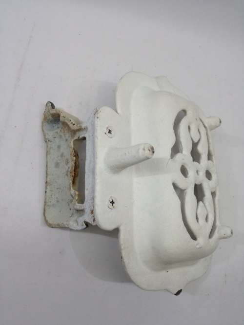 Vintage cast iron soap dish - Cow
