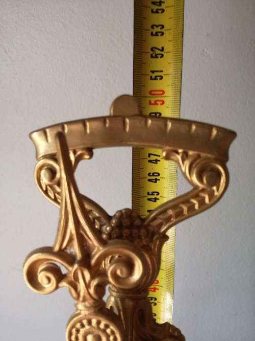 Vintage Brass and Marble Scales of Justice