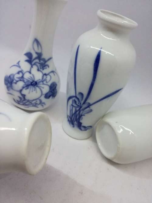 Paper-thin porcelain vases