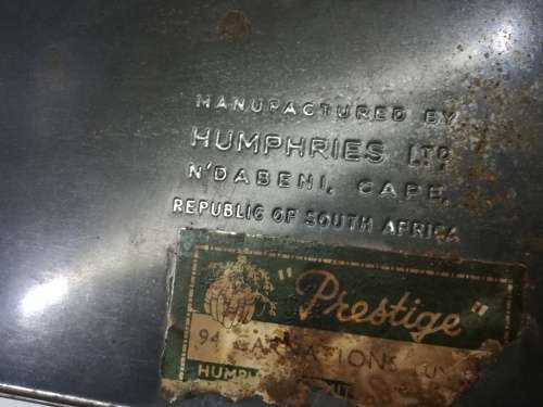 Humphries tin
