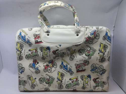 Old vintage car plastic carry case