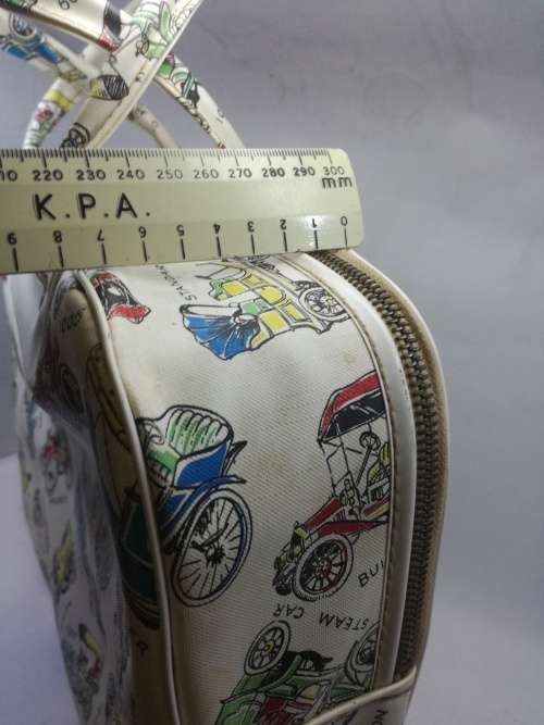 Old vintage car plastic carry case
