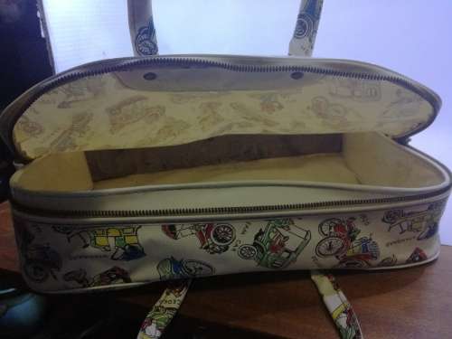 Old vintage car plastic carry case