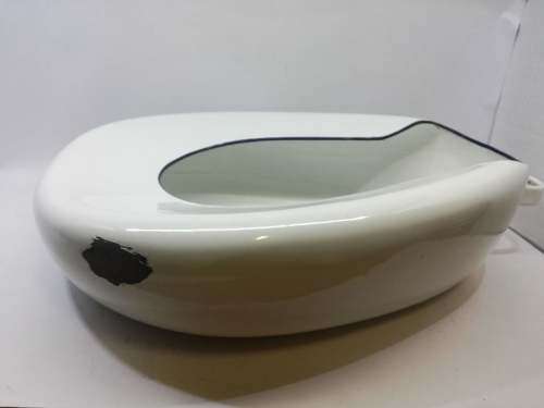 Kockums Enamel bed pan 36cm