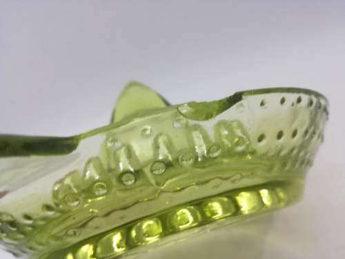 Glass juicer - note the chip - still usable and pretty!