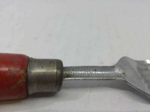 Vintage Retro Red Nutbrown Butter Curler