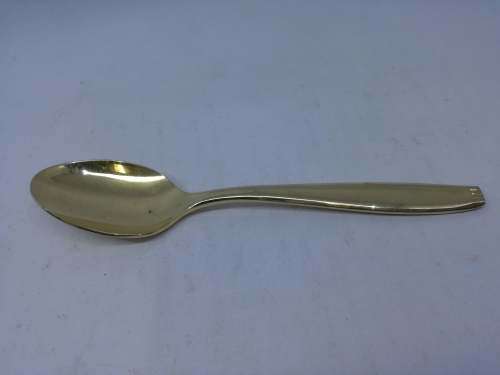 23ct Gold plated teaspoon