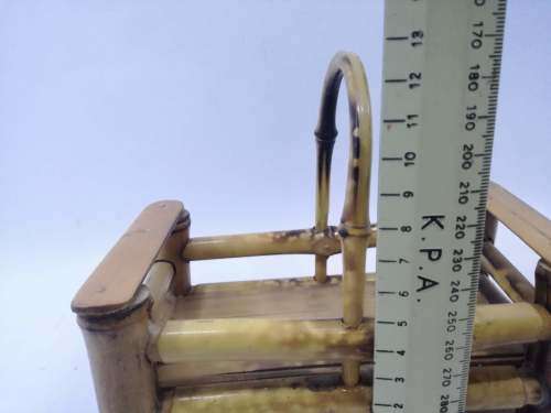 Bamboo condiment holder